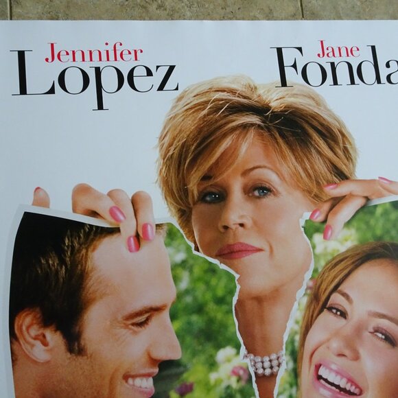 MONSTER -IN-LAW - MOVIE POSTER WITH JANE FONDA, JENNIFER LOPEZ & MICHAEL VARTAN - Picture 4 of 6